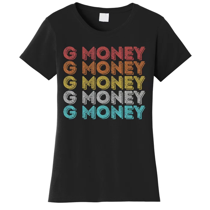 Vintage Retro G Money Women's T-Shirt