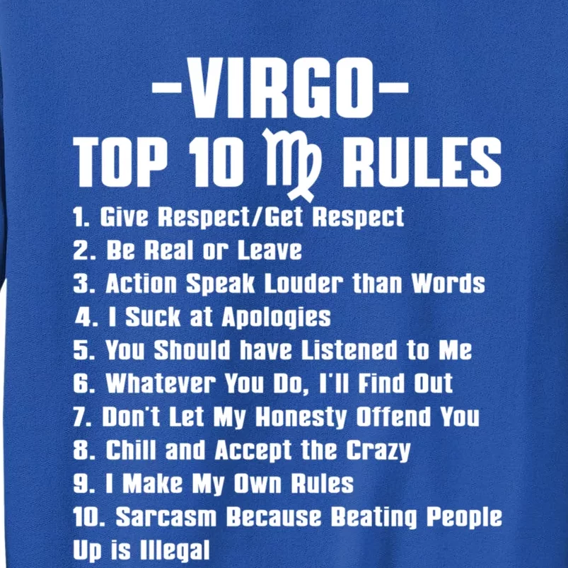 Virgos Rules Gift Sweatshirt