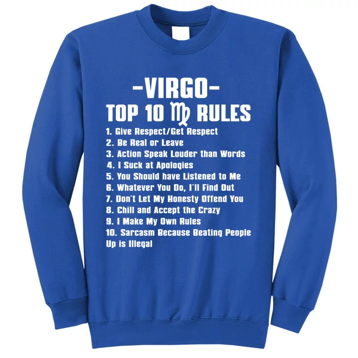 Virgos Rules Gift Sweatshirt