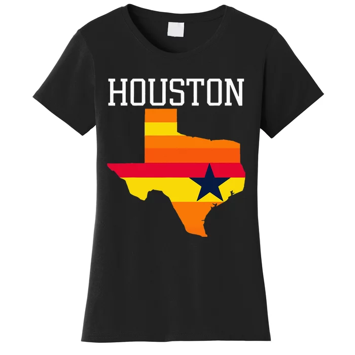 Vintage Retro Houston Texas Women's T-Shirt