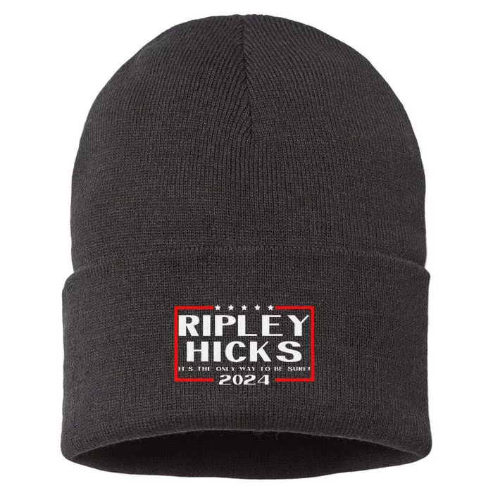 vintage Ripley Hicks 2024 t's The Only Way to Be Sure Sustainable Knit Beanie