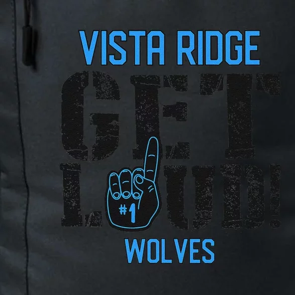 Vista Ridge High School Get Loud Wolves Daily Commute Backpack