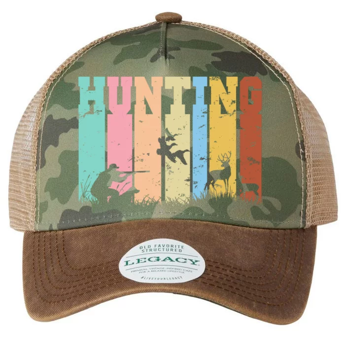 Vintage Retro Hunting Hunter Legacy Tie Dye Trucker Hat