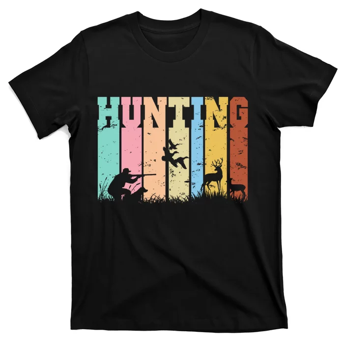 Vintage Retro Hunting Hunter T-Shirt