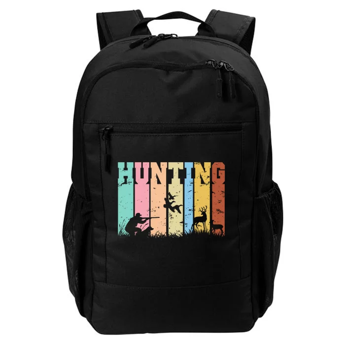 Vintage Retro Hunting Hunter Daily Commute Backpack