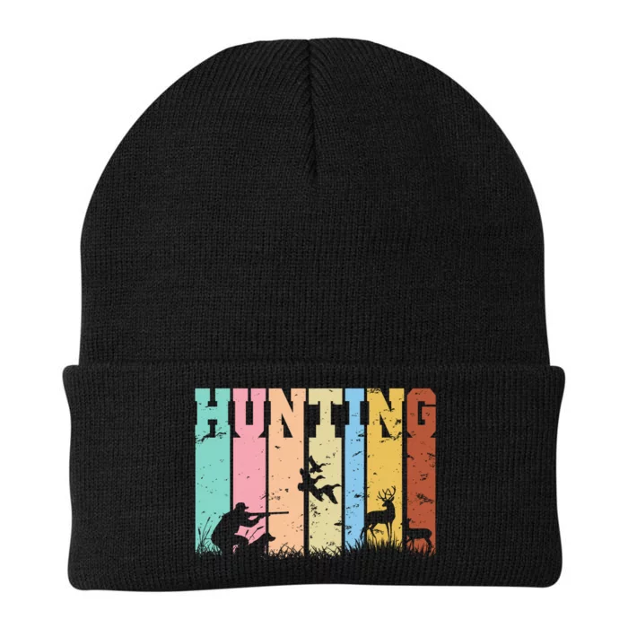 Vintage Retro Hunting Hunter Knit Cap Winter Beanie