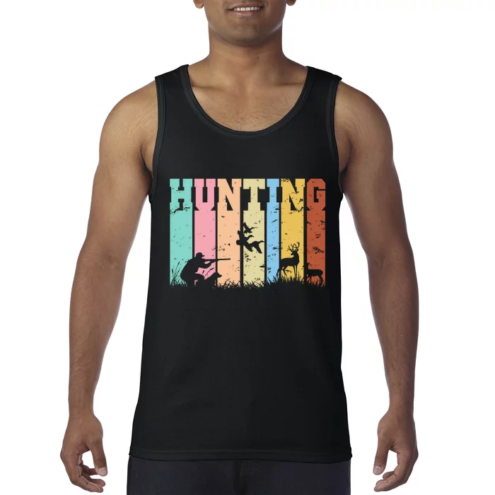 Vintage Retro Hunting Hunter Tank Top