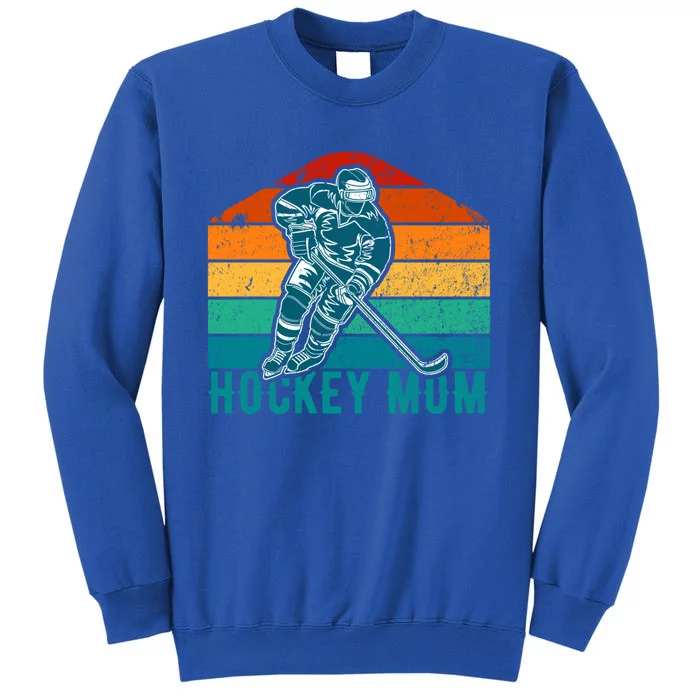 Vintage Retro Hockey Mom Gift Sweatshirt