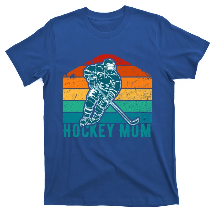 Vintage Retro Hockey Mom Gift T-Shirt