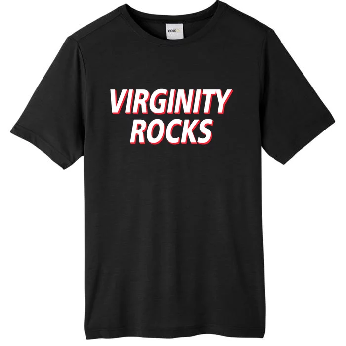 Virginity Rocks Heather ChromaSoft Performance T-Shirt