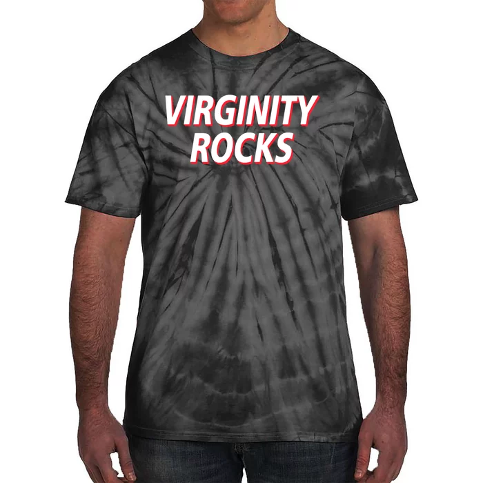 Virginity Rocks Heather Tie-Dye T-Shirt