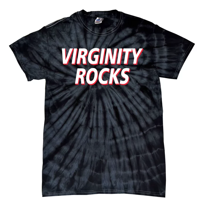 Virginity Rocks Heather Tie-Dye T-Shirt