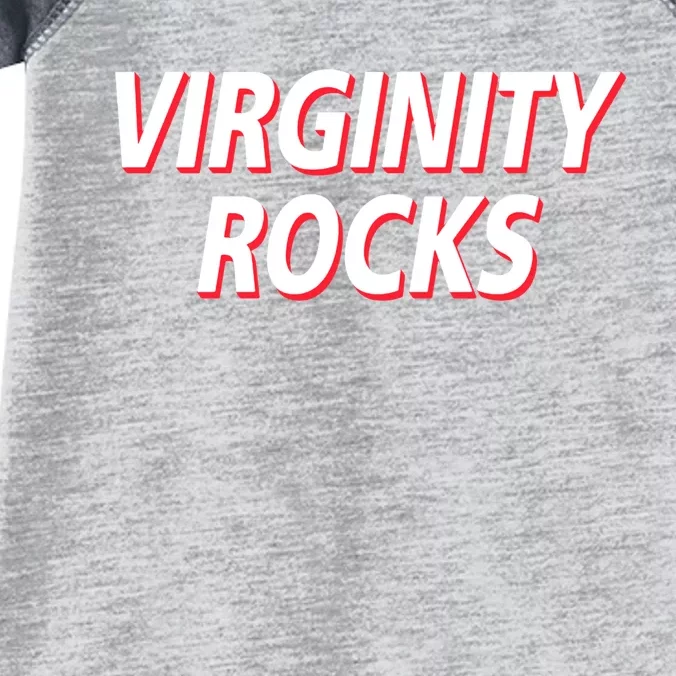 Virginity Rocks Heather Infant Baby Jersey Bodysuit