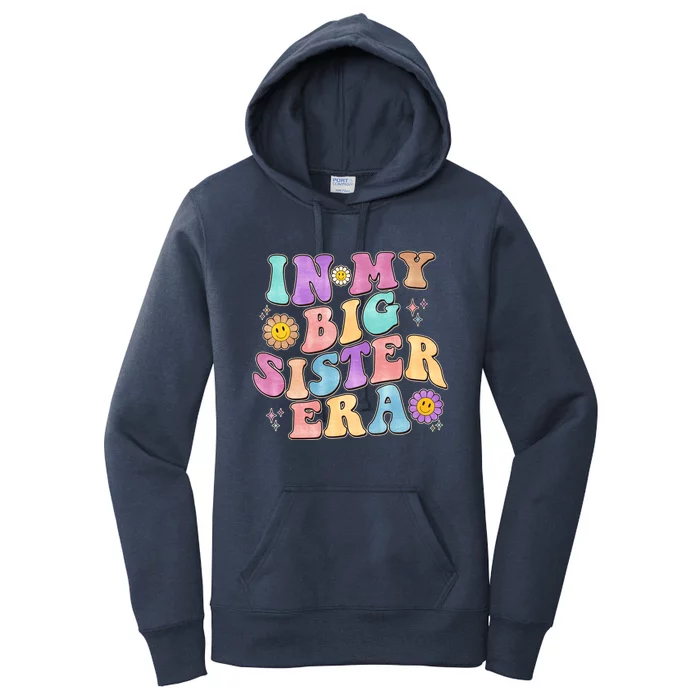 Vintage Retro In My Big Sister Era Women's Pullover Hoodie