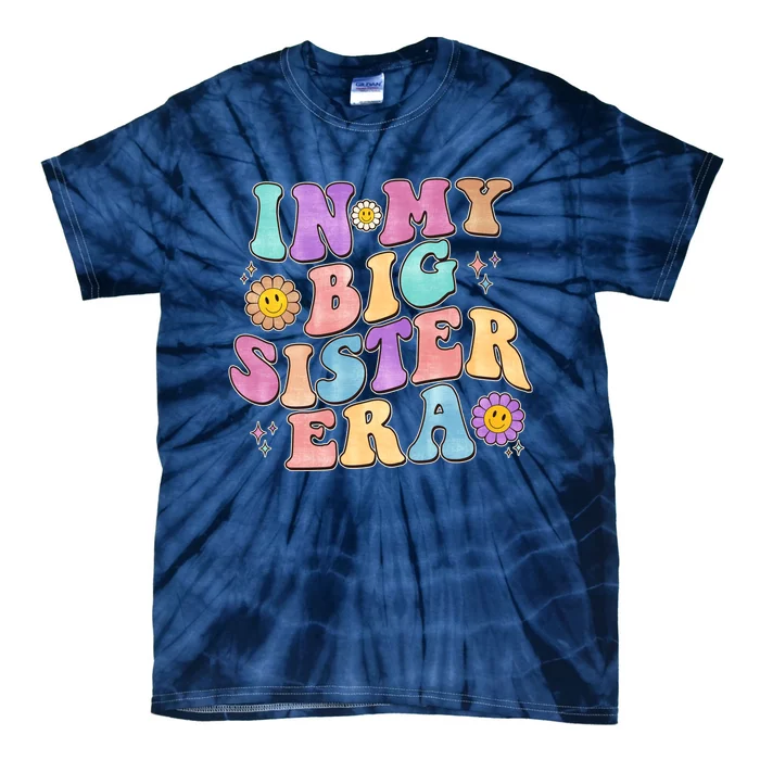 Vintage Retro In My Big Sister Era Tie-Dye T-Shirt