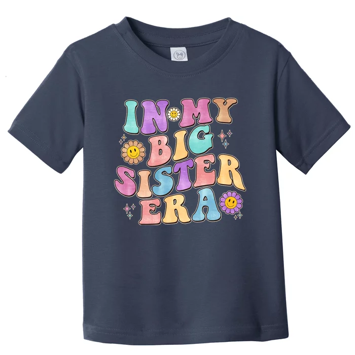 Vintage Retro In My Big Sister Era Toddler T-Shirt