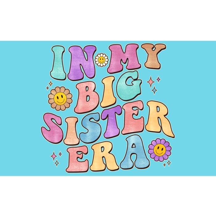 Vintage Retro In My Big Sister Era Bumper Sticker