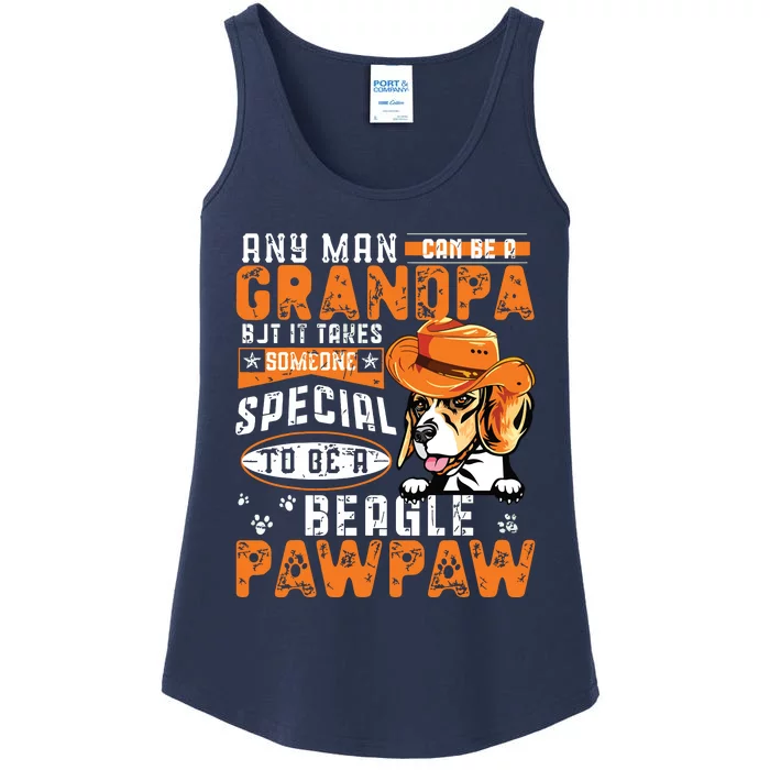 Vintage Retro It Takes Someone Special To Be A Beagle Pawpaw Ladies Essential Tank