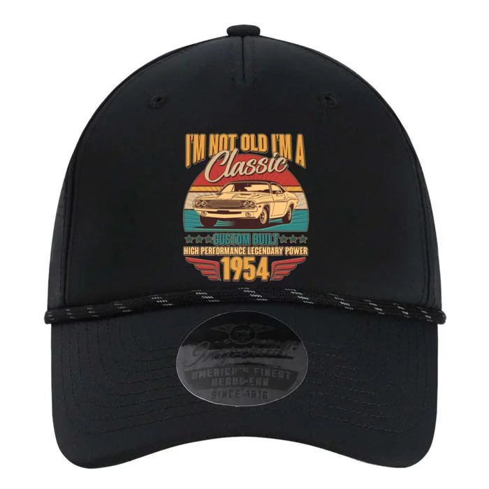 Vintage Retro Im Not Old Im A Classic 1954 70th Birthday Classic Car Lover Performance The Dyno Cap