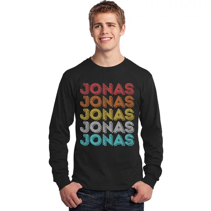 Vintage Retro Jonas Tall Long Sleeve T-Shirt