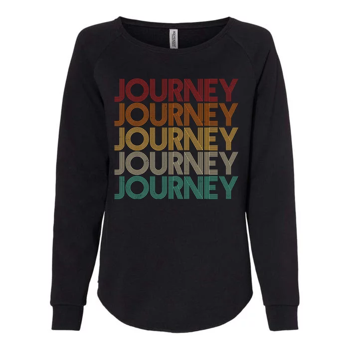 Vintage Retro Journey Womens California Wash Sweatshirt