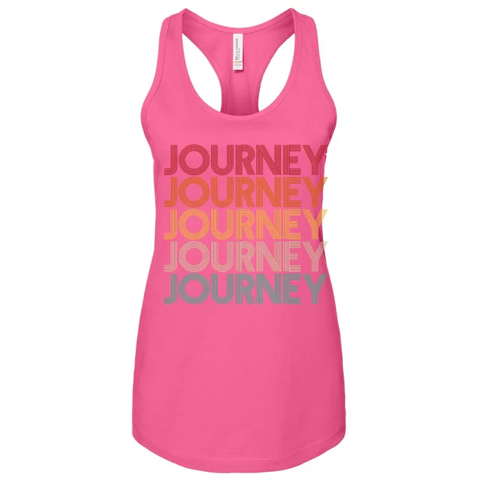 Vintage Retro Journey Women's Racerback Tank