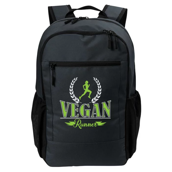 Vegan Runner Jogging Marathon Great Gift Daily Commute Backpack