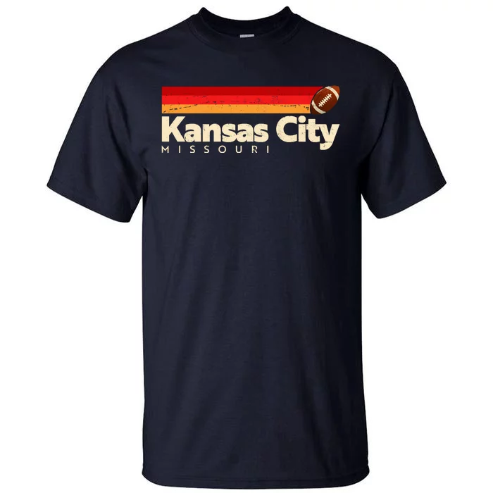 Vintage Retro Kansas City Missouri Football Tall T-Shirt