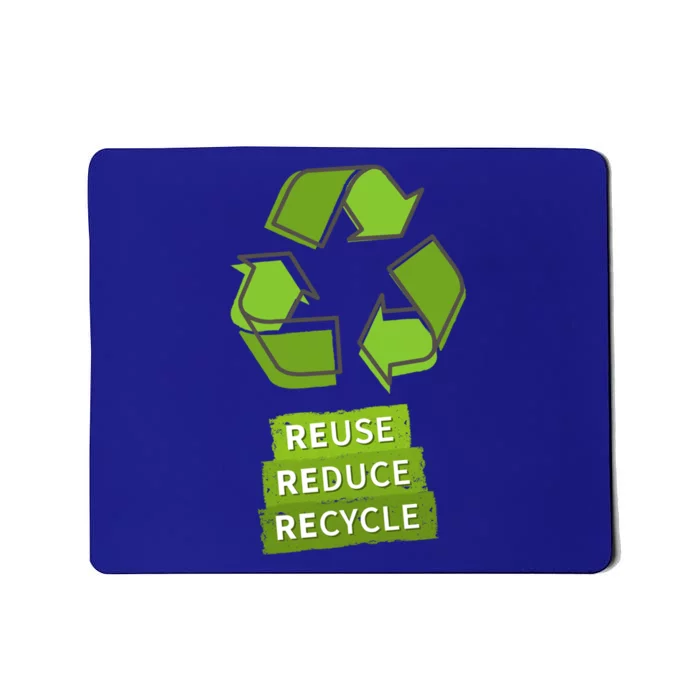 Vintage Recycle Logo Earth Day Nature Planet Conservation Gift Mousepad