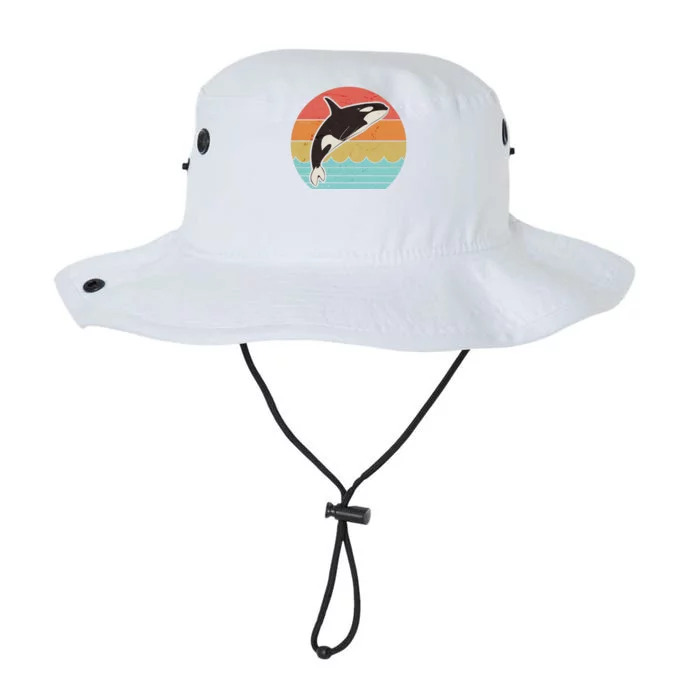 Vintage Retro Leaping Ocra Killer Whale Legacy Cool Fit Booney Bucket Hat