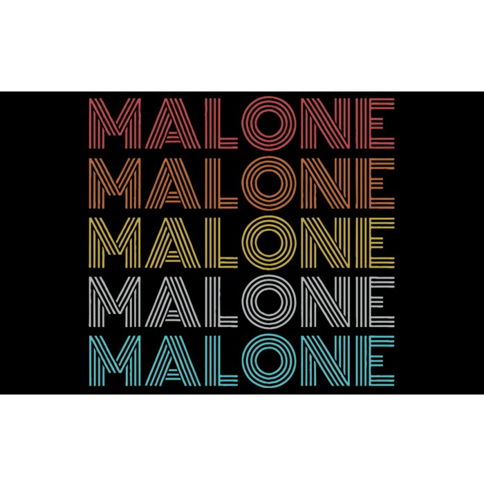 Vintage Retro Malone Bumper Sticker