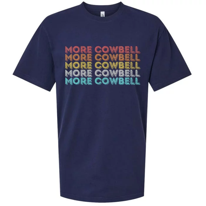 Vintage Retro More Cowbell Sueded Cloud Jersey T-Shirt