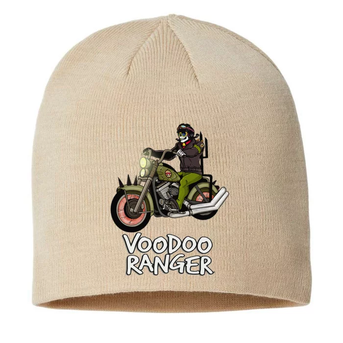 Voodoo Ranger Motorcycle Enthusiast Rider Graphic Top 8 1/2in Sustainable Knit Beanie