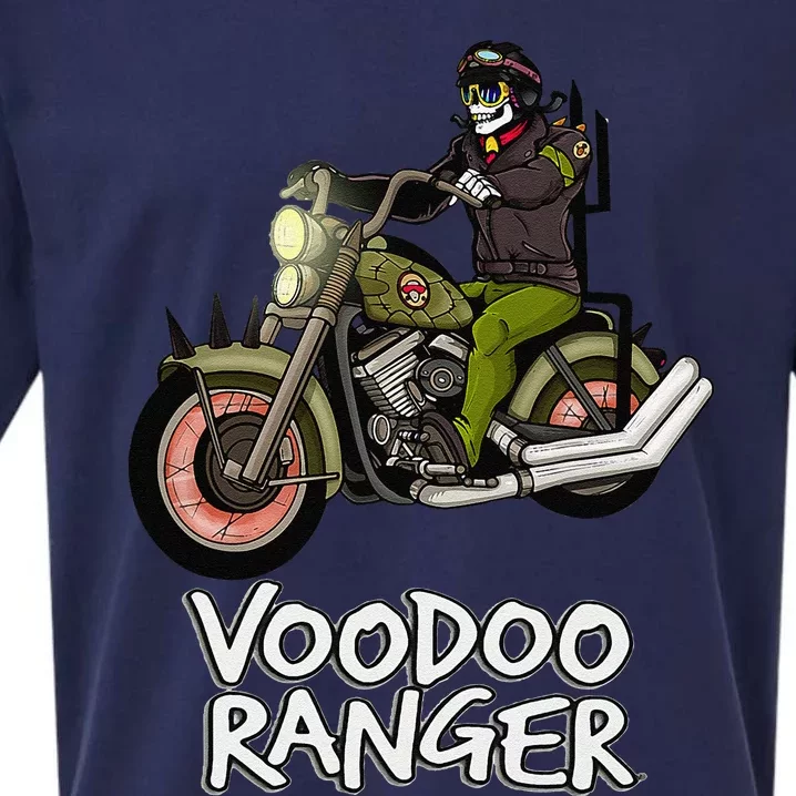 Voodoo Ranger Motorcycle Enthusiast Rider Graphic Top Sueded Cloud Jersey T-Shirt