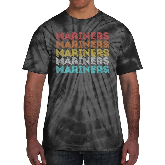 Vintage Retro Mariners Tie-Dye T-Shirt