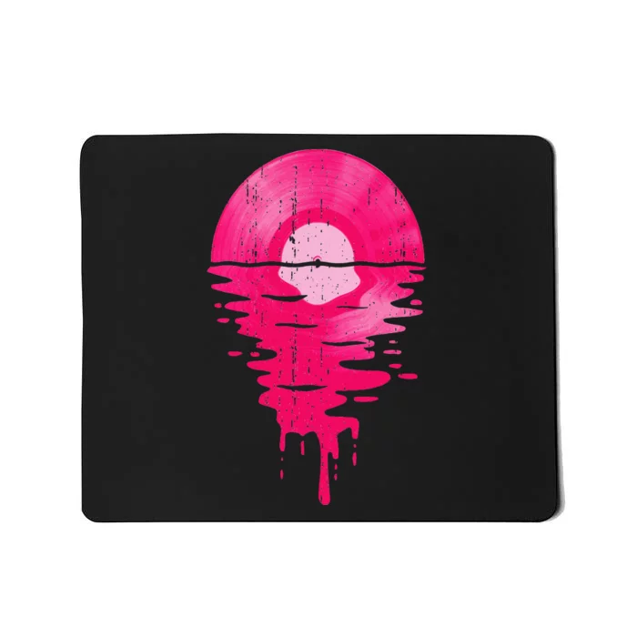 Vinyl Record Music LP Classic 80s Sunset Mousepad