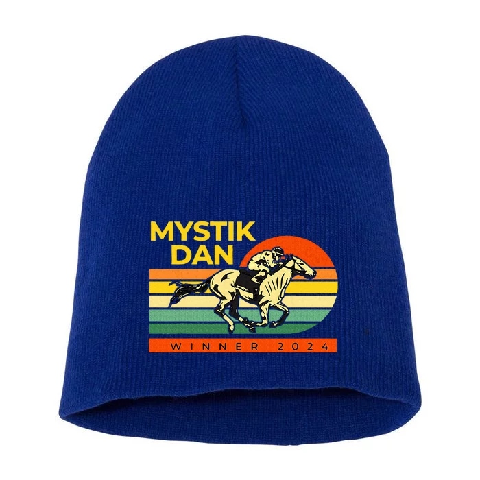 Vintage Racing Mystik Dan Winner 2024 Betting Short Acrylic Beanie