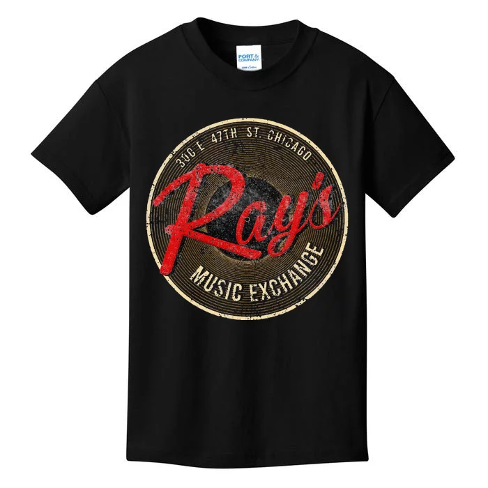 Vintage Ray Music Exchange 80s Chicago Gift Kids T-Shirt