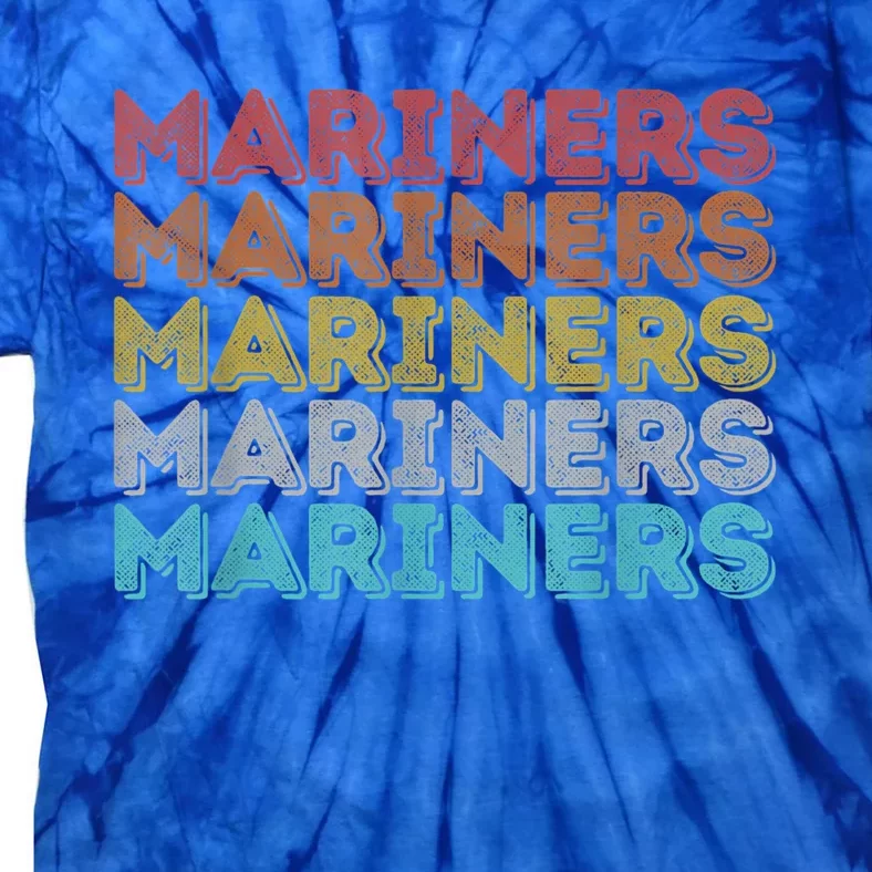 Vintage Retro Mariners Tie-Dye T-Shirt