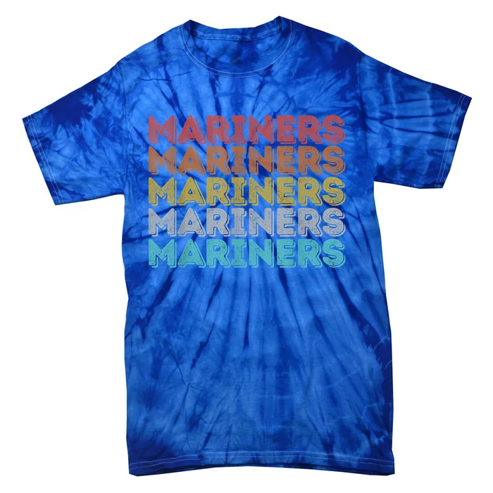 Vintage Retro Mariners Tie-Dye T-Shirt