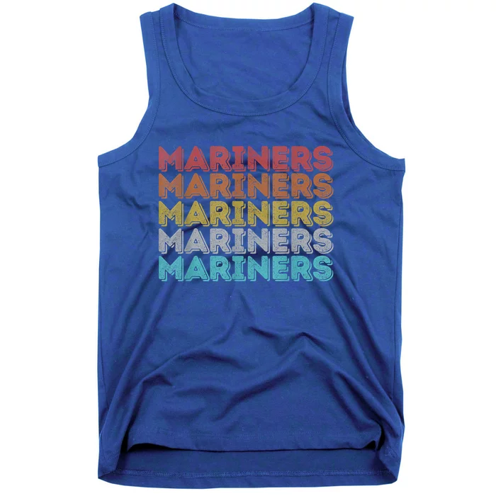  Retro Vintage Mariners Tank Top : Clothing, Shoes & Jewelry