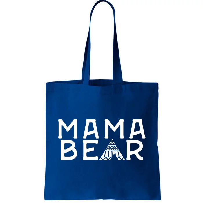 Vintage Retro Mama Bear Matching Family Boho Hippie Gift Tote Bag