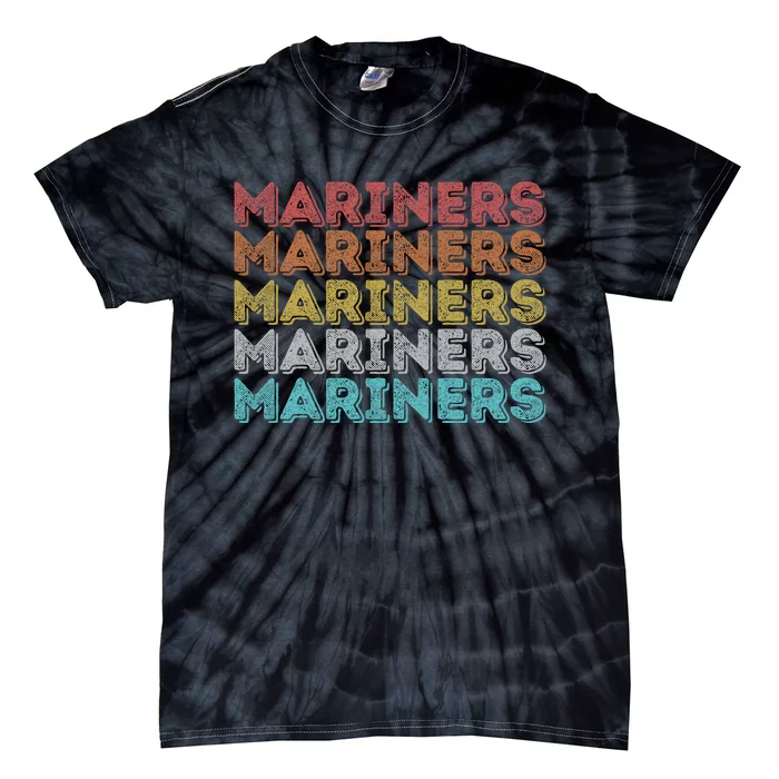 Vintage Retro Mariners Tie-Dye T-Shirt