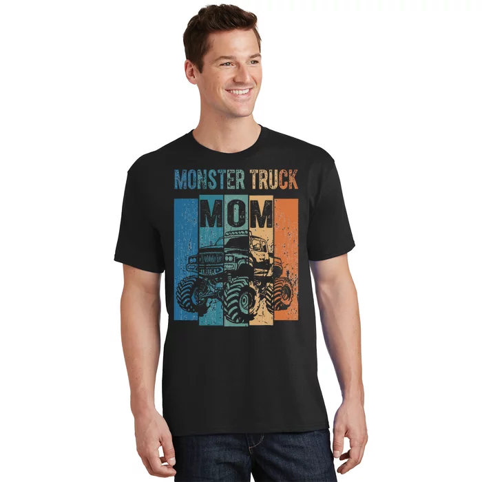 Vintage Racing Monster Truck Mom Suv Mama Fans Mothers Day T-Shirt