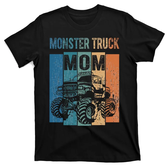 Vintage Racing Monster Truck Mom Suv Mama Fans Mothers Day T-Shirt