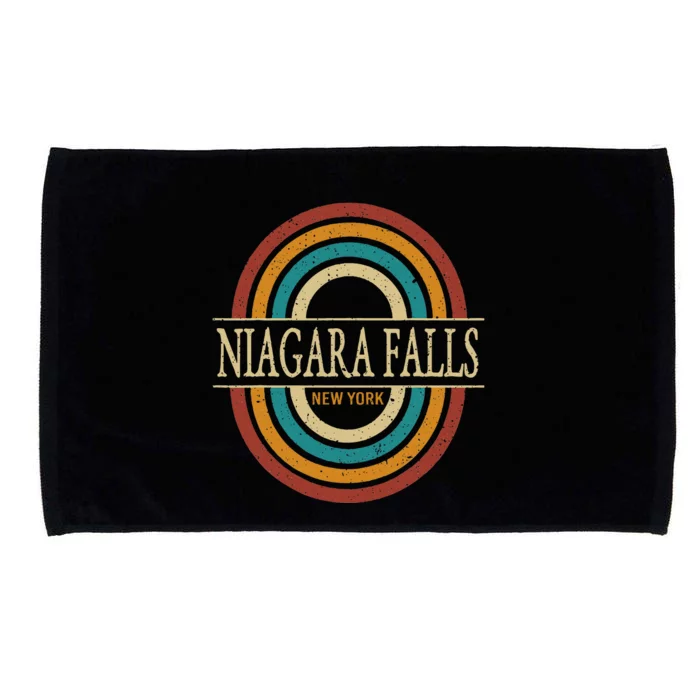 Vintage Retro Niagara Falls Ny New York Souvenir Microfiber Hand Towel