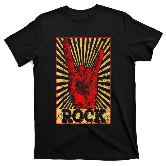 Vintage Rock N Roll Concert Band Retro Gift T-Shirt