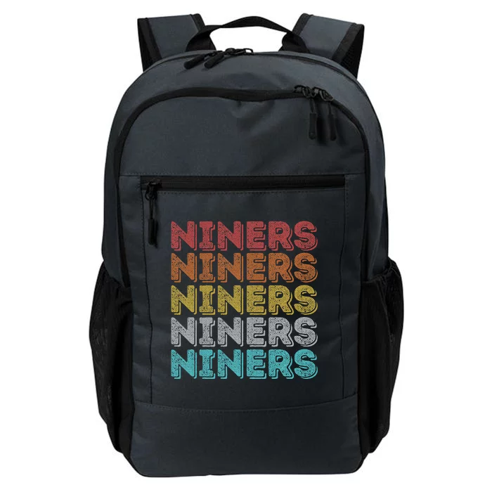 Vintage Retro Niners Daily Commute Backpack