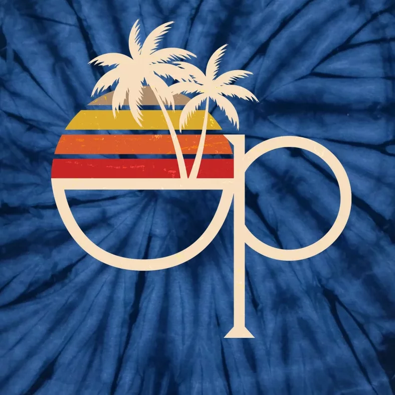 Vintage Retro OP Ocean Pacific Logo Tie-Dye T-Shirt