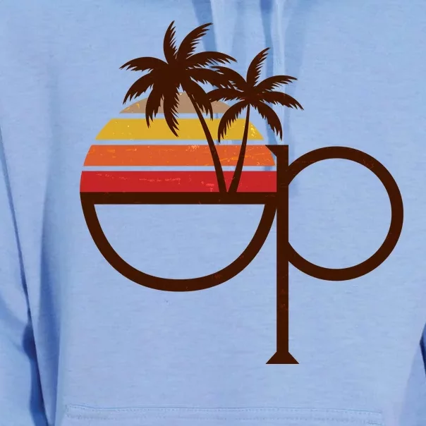 Vintage Retro OP Ocean Pacific Logo Unisex Surf Hoodie